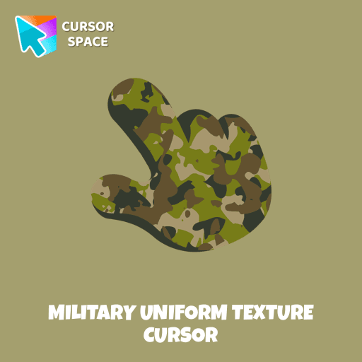 Military Uniform Texture cursor pointer cursor